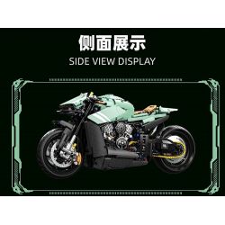 LERU 10749 XINGYA EXCELLENT PRODUCTS 88805 XE MÁY ASTON MARTIN tỷ lệ 1:5 bộ đồ chơi xếp lắp ráp ghép mô hình Technic Kỹ Thuật Công Nghệ Cao Mô Hình Phương Tiện 2176 khối