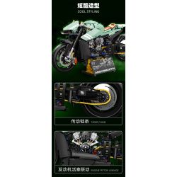 LERU 10749 XINGYA EXCELLENT PRODUCTS 88805 XE MÁY ASTON MARTIN tỷ lệ 1:5 bộ đồ chơi xếp lắp ráp ghép mô hình Technic Kỹ Thuật Công Nghệ Cao Mô Hình Phương Tiện 2176 khối