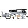 COBI 3119 TÊN LỬA V2 VÀ PHƯƠNG TIỆN VẬN CHUYỂN JAGUAR SS 100 tỷ lệ 1:35 bộ đồ chơi xếp lắp ráp ghép mô hình Military Army V2 ROCKET & SS100 TRANSPORTER - LIMITED EDITION Quân Sự Bộ Đội 1525 khối
