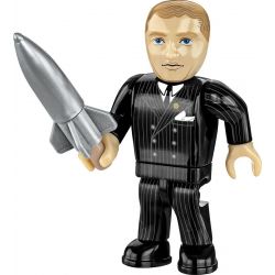 COBI 3119 TÊN LỬA V2 VÀ PHƯƠNG TIỆN VẬN CHUYỂN JAGUAR SS 100 tỷ lệ 1:35 bộ đồ chơi xếp lắp ráp ghép mô hình Military Army V2 ROCKET & SS100 TRANSPORTER - LIMITED EDITION Quân Sự Bộ Đội 1525 khối