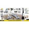 COBI 3119 TÊN LỬA V2 VÀ PHƯƠNG TIỆN VẬN CHUYỂN JAGUAR SS 100 tỷ lệ 1:35 bộ đồ chơi xếp lắp ráp ghép mô hình Military Army V2 ROCKET & SS100 TRANSPORTER - LIMITED EDITION Quân Sự Bộ Đội 1525 khối