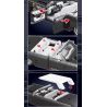 MouldKing 10118 Mould King 10118 LINCOLN LỤC ĐỊA 1964 bộ đồ chơi xếp lắp ráp ghép mô hình Creator LINCOLN CONTINENTAL Sáng Tạo 1903 khối
