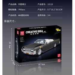 MouldKing 10118 Mould King 10118 LINCOLN LỤC ĐỊA 1964 bộ đồ chơi xếp lắp ráp ghép mô hình Creator LINCOLN CONTINENTAL Sáng Tạo 1903 khối