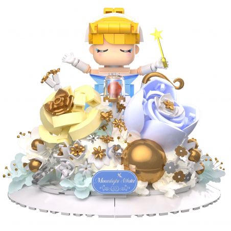 IAMBRICK 30502 NGÔN NGỮ HOA BÍ MẬT ĐIỆU WALTZ ÁNH TRĂNG bộ đồ chơi xếp lắp ráp ghép mô hình Arts & Crafts THE LANGUAGE OF SECRET FLOWER