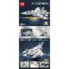MINGDI LEIBAO K2097 2097 VŨ KHÍ QUAN TRỌNG NHẤT CỦA ĐẤT NƯỚC TIÊM KÍCH J-15 bộ đồ chơi xếp lắp ráp ghép mô hình Military Army Quân Sự Bộ Đội 519 khối