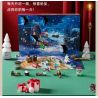 MouldKing 10164 Mould King 10164 LỊCH ĐẾM NGƯỢC GIÁNG SINH BLIND BOX POKE FUN bộ đồ chơi xếp lắp ráp ghép mô hình Creator Sáng Tạo 694 khối
