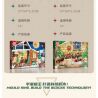 MouldKing 10164 Mould King 10164 LỊCH ĐẾM NGƯỢC GIÁNG SINH BLIND BOX POKE FUN bộ đồ chơi xếp lắp ráp ghép mô hình Creator Sáng Tạo 694 khối
