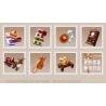 MouldKing 10164 Mould King 10164 LỊCH ĐẾM NGƯỢC GIÁNG SINH BLIND BOX POKE FUN bộ đồ chơi xếp lắp ráp ghép mô hình Creator Sáng Tạo 694 khối