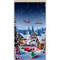 MouldKing 10165 Mould King 10165 LỊCH ĐẾM NGƯỢC GIÁNG SINH BLIND BOX POKE FUN bộ đồ chơi xếp lắp ráp ghép mô hình Creator Sáng Tạo 725 khối