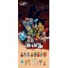 DECOOL BRICKCOOL 30318 TÂY DU KÝ THỦ TƯỚNG RÙA bộ đồ chơi xếp lắp ráp ghép mô hình Collectable Minifigures FIERCE FIGHT JOURNEY TO THE WEST Búp Bê Sưu Tầm