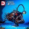 DK 7042 CÁ ĐÈN LỒNG CƠ KHÍ bộ đồ chơi xếp lắp ráp ghép mô hình LANTERN FISH 1038 khối