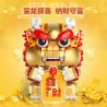 FEMIBOX S44050 44050 CHÚ RỒNG VÀNG NHỎ ĐẦY CỦA CẢI bộ đồ chơi xếp lắp ráp ghép mô hình Arts & Crafts 583 khối