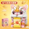 FEMIBOX S44051 44051 CHÚ SƯ TỬ NHỎ DỄ THƯƠNG TRÀN ĐẦY PHƯỚC LÀNH bộ đồ chơi xếp lắp ráp ghép mô hình Arts & Crafts 444 khối