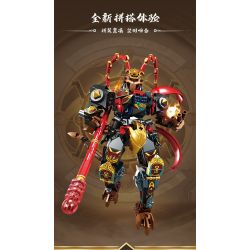 MINGDI LEIBAO K2132 2132 NGỘ KHÔNG HUYỀN THOẠI bộ đồ chơi xếp lắp ráp ghép mô hình 399 khối