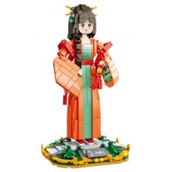 WOMA C0774 0774 NGƯỜI VỢ LẼ TÂM LINH NAN QINGWAN bộ đồ chơi xếp lắp ráp ghép mô hình Movie & Game Phim Và Trò Chơi 609 khối