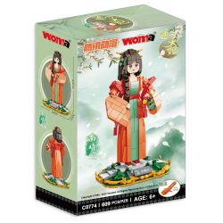 WOMA C0774 0774 NGƯỜI VỢ LẼ TÂM LINH NAN QINGWAN bộ đồ chơi xếp lắp ráp ghép mô hình Movie & Game Phim Và Trò Chơi 609 khối