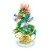 WOMA C0696 0696 RỒNG BAY VƯỢT BIỂN XANH CỦA HOA ĐÔNG bộ đồ chơi xếp lắp ráp ghép mô hình 874 khối
