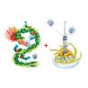 WOMA C0696 0696 RỒNG BAY VƯỢT BIỂN XANH CỦA HOA ĐÔNG bộ đồ chơi xếp lắp ráp ghép mô hình 874 khối