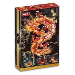 WOMA C0697 0697 RỒNG BAY VÒNG QUANH THẾ GIỚI ĐỎ Ở BIỂN ĐÔNG bộ đồ chơi xếp lắp ráp ghép mô hình Movie & Game Phim Và Trò Chơi 858 khối