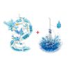 WOMA C0699 0699 RỒNG BAY VÒNG QUANH THẾ GIỚI BĂNG BIỂN BẮC bộ đồ chơi xếp lắp ráp ghép mô hình Movie & Game Phim Và Trò Chơi 858 khối