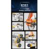 REBRICKABLE MOC-71412 71412 MOC71412 SUPER 18K K20008 20008 K108 non  HAMMER LIGHT FRATED. bộ đồ chơi xếp lắp ráp ghép mô hình Star Wars HAMMERHEAD CORVETTE LIGHTMAKER Chiến Tranh Giữa Các Vì Sao 1614 khối