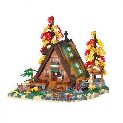 PRELIMINARY P3111 3111 P3112 3112 P3113 3113 NGÔI NHÀ TRÊN CÂY AKINO TRONG SÂN MÙA THU bộ đồ chơi xếp lắp ráp ghép mô hình Creator TREE HOUSE Sáng Tạo 4876 khối