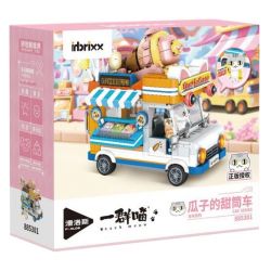 INBRIXX 885301 MỘT NHÓM MÈO XE TẢI HÌNH NÓN CỦA GUAZI bộ đồ chơi xếp lắp ráp ghép mô hình Movie & Game Phim Và Trò Chơi 622 khối