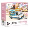 INBRIXX 885301 MỘT NHÓM MÈO XE TẢI HÌNH NÓN CỦA GUAZI bộ đồ chơi xếp lắp ráp ghép mô hình Movie & Game Phim Và Trò Chơi 622 khối
