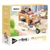INBRIXX 885302 MỘT NHÓM MÈO XE TẢI TỐC HÀNH CỦA MAHUA bộ đồ chơi xếp lắp ráp ghép mô hình Movie & Game Phim Và Trò Chơi 615 khối