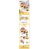 INBRIXX 885302 MỘT NHÓM MÈO XE TẢI TỐC HÀNH CỦA MAHUA bộ đồ chơi xếp lắp ráp ghép mô hình Movie & Game Phim Và Trò Chơi 615 khối