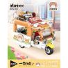 INBRIXX 885302 MỘT NHÓM MÈO XE TẢI TỐC HÀNH CỦA MAHUA bộ đồ chơi xếp lắp ráp ghép mô hình Movie & Game Phim Và Trò Chơi 615 khối