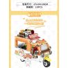 INBRIXX 885302 MỘT NHÓM MÈO XE TẢI TỐC HÀNH CỦA MAHUA bộ đồ chơi xếp lắp ráp ghép mô hình Movie & Game Phim Và Trò Chơi 615 khối