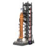 DK 7007 HẠ CÁNH LÊN MẶT TRĂNG HỆ THỐNG PHÓNG VÀO KHÔNG GIAN bộ đồ chơi xếp lắp ráp ghép mô hình City MOON LANDING PROGRAM SPACE Thành Phố 908 khối