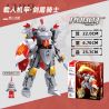 SLUBAN M38-B1309 B1309 1309 M38B1309 38-B1309 BẬC THẦY CƠ KHÍ HIỆP SĨ KIẾM VÀ KHIÊN MECHA CÓ NGƯỜI LÁI bộ đồ chơi xếp lắp ráp ghép mô hình 209 khối