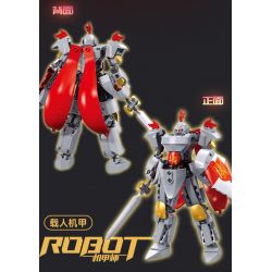 SLUBAN M38-B1309 B1309 1309 M38B1309 38-B1309 BẬC THẦY CƠ KHÍ HIỆP SĨ KIẾM VÀ KHIÊN MECHA CÓ NGƯỜI LÁI bộ đồ chơi xếp lắp ráp ghép mô hình 209 khối