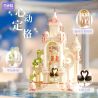 GEKKOSHA 801113 CUỘC GẶP GỠ LÃNG MẠN NHỊP TIM ĐÓNG BĂNG bộ đồ chơi xếp lắp ráp ghép mô hình Arts & Crafts ROMANTIC ENCOUNTER