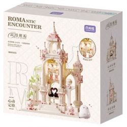 GEKKOSHA 801113 CUỘC GẶP GỠ LÃNG MẠN NHỊP TIM ĐÓNG BĂNG bộ đồ chơi xếp lắp ráp ghép mô hình Arts & Crafts ROMANTIC ENCOUNTER