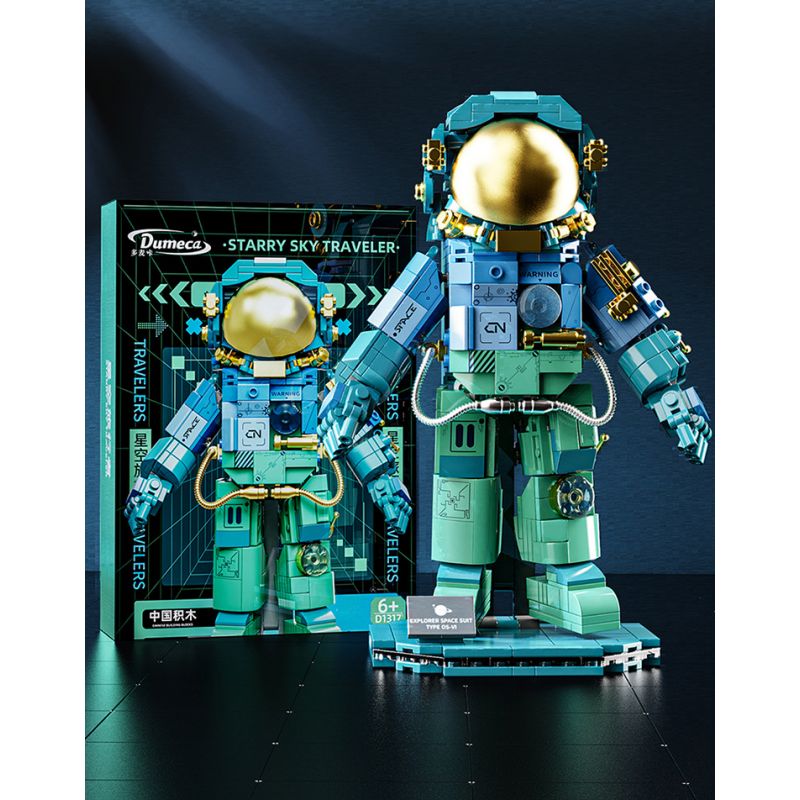 DUOMAIKA D1317 1317 NGÔI SAO DU HÀNH bộ đồ chơi xếp lắp ráp ghép mô hình STARRY SKY TRAVELER