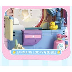 TOP TOY TC2328 2328 ZANMANG LOOPY VUI NHỘN RỬA TỎI bộ đồ chơi xếp lắp ráp ghép mô hình 380 khối