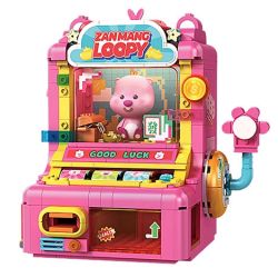 TOP TOY TC2330 2330 ZANMANG LOOPY THÚ VỊ CHÚ GẤU TRÚC LAO VÀO TRANH GIÀNH VÀNG bộ đồ chơi xếp lắp ráp ghép mô hình 380 khối