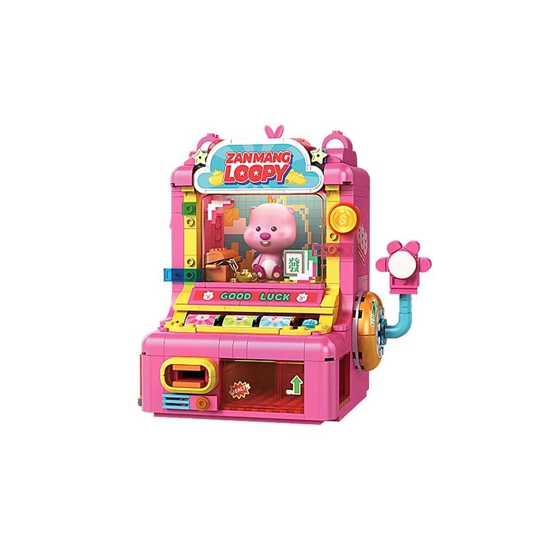 TOP TOY TC2330 2330 non Lego ZANMANG LOOPY THÚ VỊ CHÚ GẤU TRÚC LAO VÀO TRANH GIÀNH VÀNG bộ đồ chơi xếp lắp ráp ghép mô hình 380 khối