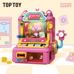 TOP TOY TC2330 2330 ZANMANG LOOPY THÚ VỊ CHÚ GẤU TRÚC LAO VÀO TRANH GIÀNH VÀNG bộ đồ chơi xếp lắp ráp ghép mô hình 380 khối