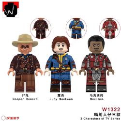 DY_MINIFIGS W1322 1322 FALLOUT 3 NHÂN VẬT NHỎ bộ đồ chơi xếp lắp ráp ghép mô hình Movie & Game Phim Và Trò Chơi