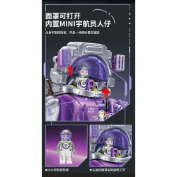 TOP TOY TC1412 1412 PHI HÀNH GIA MƠ VỀ BẦU TRỜI ĐẦY SAO bộ đồ chơi xếp lắp ráp ghép mô hình