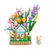 DUOMAIKA D2012 2012 CABIN RỪNG CỦA GẤU bộ đồ chơi xếp lắp ráp ghép mô hình FOREST HOUSE