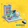 WISE BLOCK AULDEY HA392101 392101 TIỆC DANXIAO CẢNH NHẬN PHÒNG ĐẢO 4 LOẠI DANXIAOHEI VÀ GIAN HÀNG DJ DANXIAOFEN BIỂN CHỈ ĐƯỜNG DANXIAOHUANG MÁY CHƠI ĐIỆN TỬ DANXIAOLAN BÁN TỰ ĐỘNG bộ đồ chơi xếp lắp ráp ghép mô hình Movie & Game Phim Và Trò Chơi