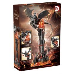 DK 7043 THÁP TỐI bộ đồ chơi xếp lắp ráp ghép mô hình The Lord Of The Rings Chúa Nhẫn 997 khối