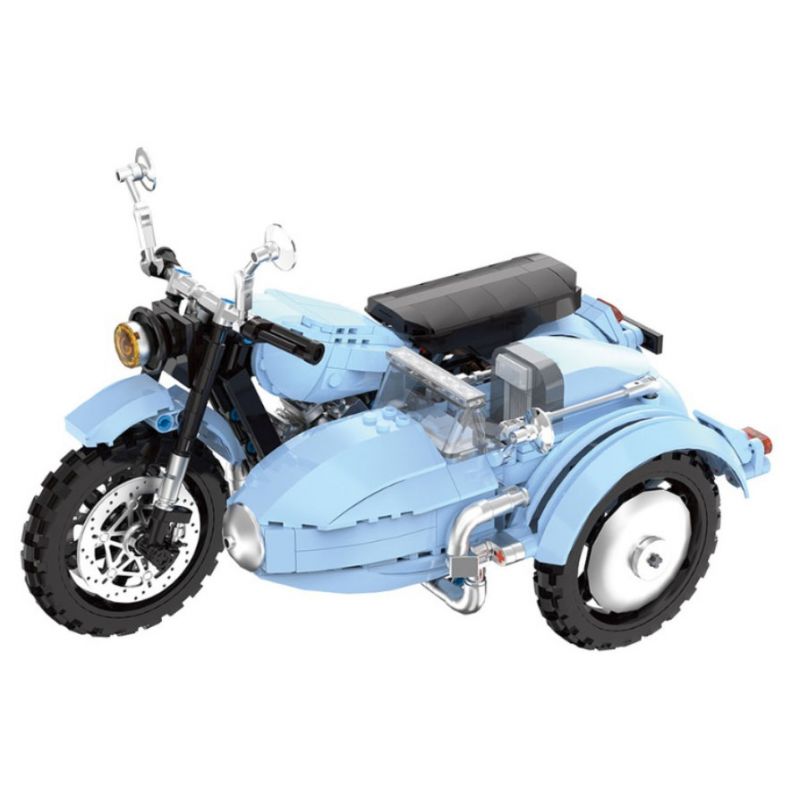 DK 7038 non Lego XE MÁY SIDECAR MA THUẬT CỦA HAGRID bộ đồ chơi xếp lắp ráp ghép mô hình Harry Potter MAGIC SIDECAR MOTORCYCLE Chú Bé Phù Thủy 700 khối