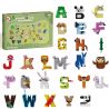 DK 5004 HÌNH CHỮ ĐỘNG VẬT NGỘ NGHĨNH bộ đồ chơi xếp lắp ráp ghép mô hình Creator ANIMALS BRICK Sáng Tạo 1151 khối
