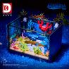 DK 7020 THỦY CUNG CÁ MẬP ĐẠI DƯƠNG bộ đồ chơi xếp lắp ráp ghép mô hình Creator ATLANTIS WORLD AQUARIA Sáng Tạo 648 khối